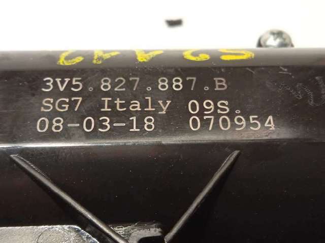 Motor acionador de abertura/fechamento de porta-malas (de 3ª/5ª porta traseira) 3V5827887B VAG