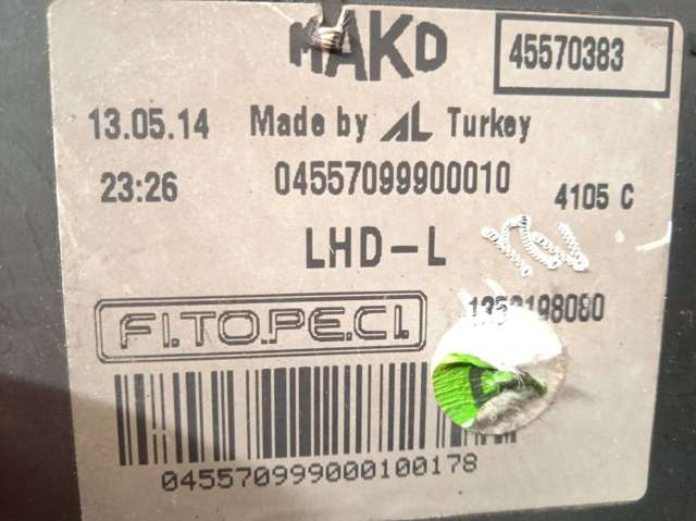 Luz esquerda 45570383 FIAT