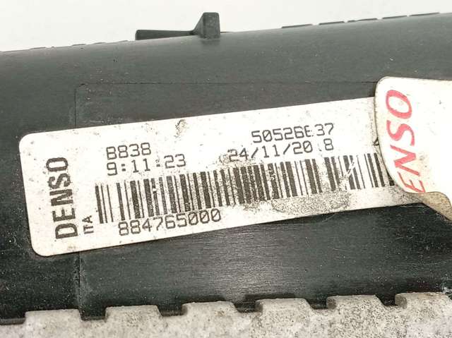 Radiador de esfriamento de motor 50526637 FIAT