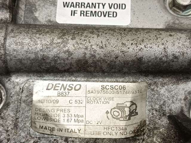 Compressor de aparelho de ar condicionado 5A7975600 FORD