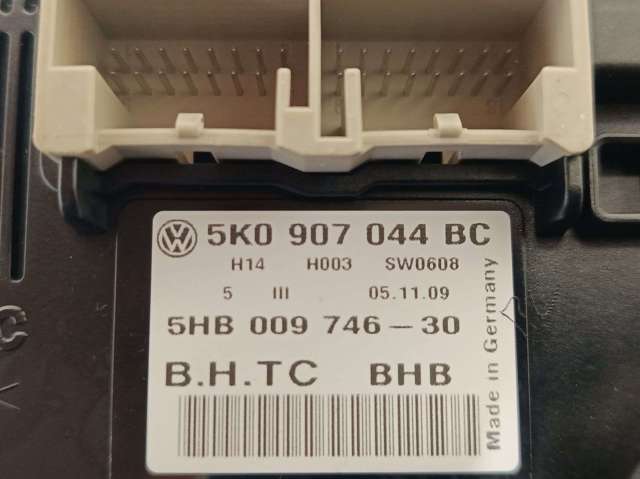 Unidade de controlo dos modos de aquecimento/condicionamento para Volkswagen Touran 1T3