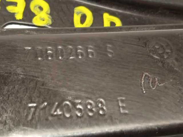 Motor de acionamento de vidro da porta dianteira direita 6927028 BMW