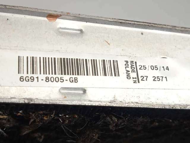 Radiador de esfriamento de motor 6G918005GB FORD
