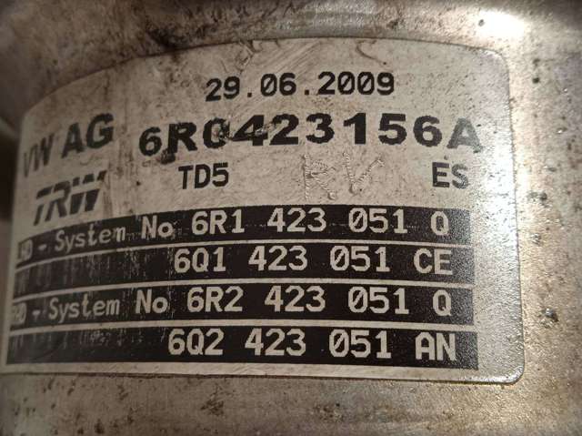 Bomba da Direção hidrâulica assistida 6R0423156A VAG