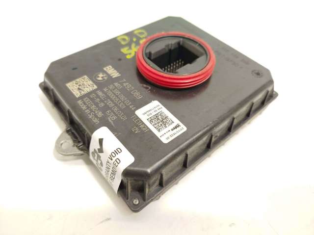 Módulo de direção (Centralina eletrônica) das luzes 7492089 BMW
