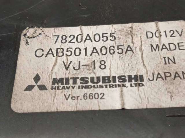 Módulo de direção (Centralina eletrônica) de climatização 7820A055 MITSUBISHI