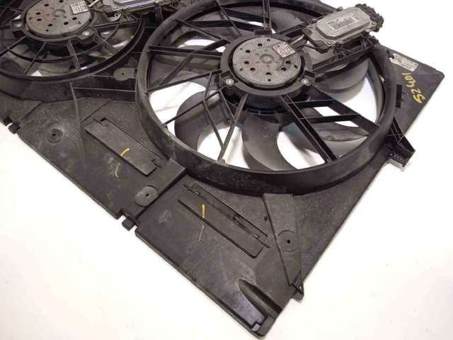 Ventilador elétrico de esfriamento montado (motor + roda de aletas) esquerdo 7L0959455F VAG
