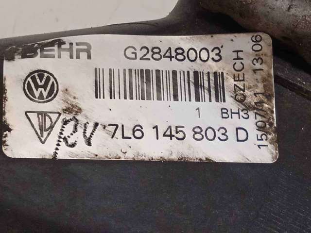 Radiador de intercooler 7L6145803D VAG