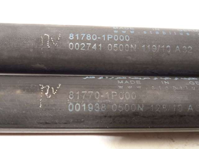 Amortecedor de tampa de porta-malas (de 3ª/5ª porta traseira) 817801P000 HYUNDAI