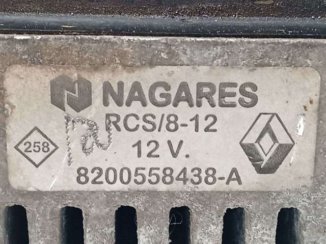 Relê de aquecedor de pré-arranco 8200558438 RENAULT