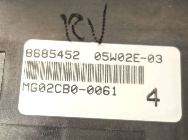 Comutador das luzes no "painel de instrumentos" 8685452 VOLVO