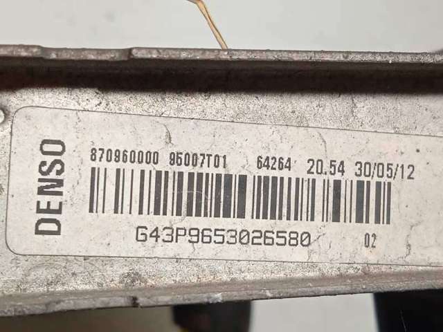 Radiador de aparelho de ar condicionado 870960000 PEUGEOT