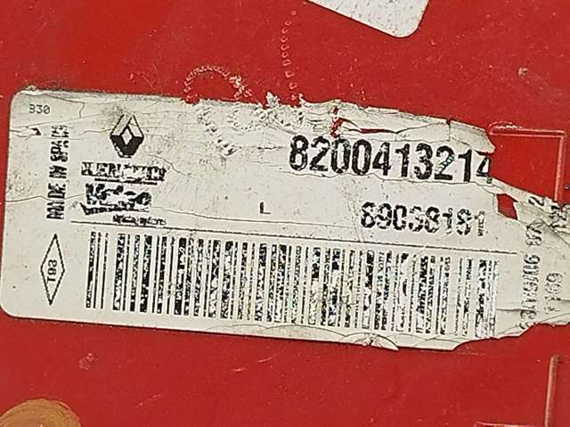 Lanterna traseira esquerda 89038181 RENAULT