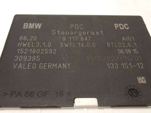 Módulo de direção (Centralina eletrônica) de sensor de estacionamento 9117847 BMW