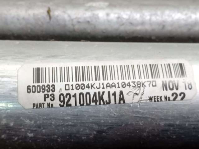 Radiador de aparelho de ar condicionado 921004KJ1A NISSAN