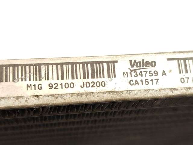 Radiador de aparelho de ar condicionado 92100JD200 NISSAN