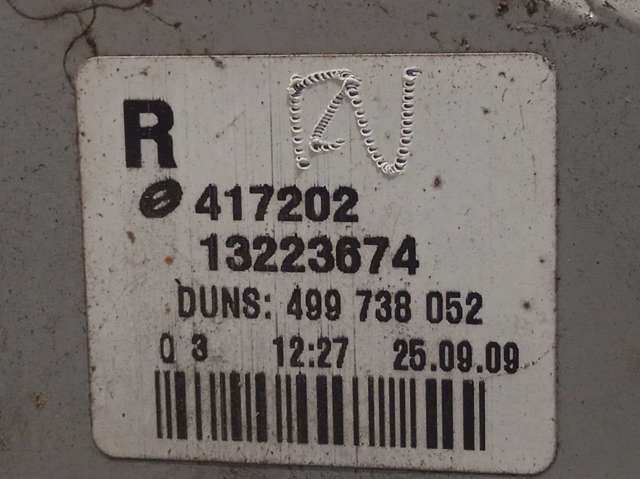Lanterna traseira direita 93186477 OPEL