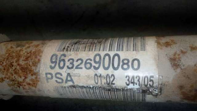 Semieixo (acionador) dianteiro esquerdo 9632690080 PEUGEOT
