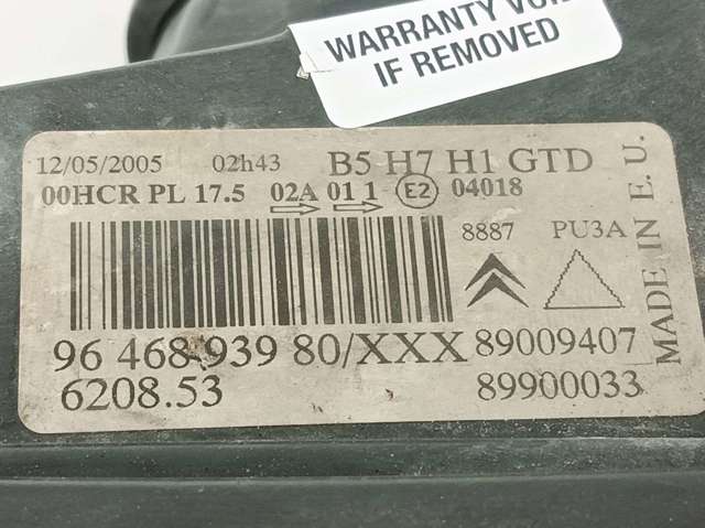 9646893980 Peugeot/Citroen