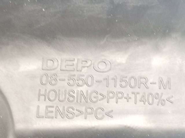 Luz direita 9678393080 PEUGEOT