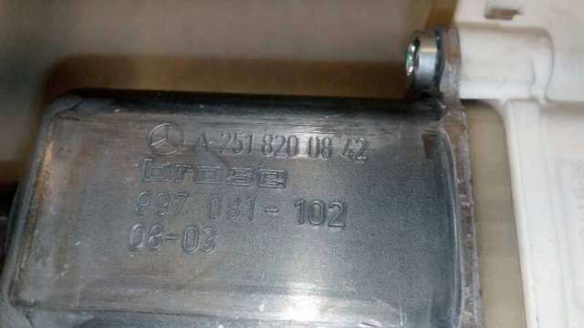 Mecanismo de acionamento de vidro da porta dianteira direita para Mercedes GL X164