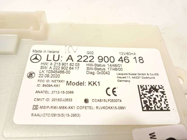 A2229004618 Mercedes