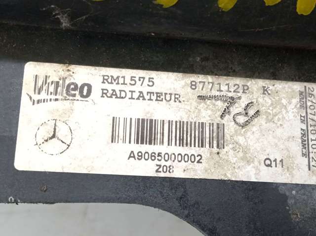 Radiador de esfriamento de motor A9065000002 MERCEDES
