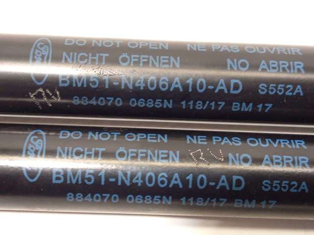 Amortecedor de tampa de porta-malas (de 3ª/5ª porta traseira) BM51N406A10AD FORD