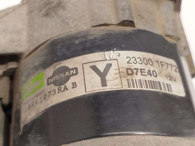 Motor de arranco D7E40 NISSAN