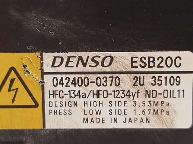 Compressor de aparelho de ar condicionado ESB20C TOYOTA