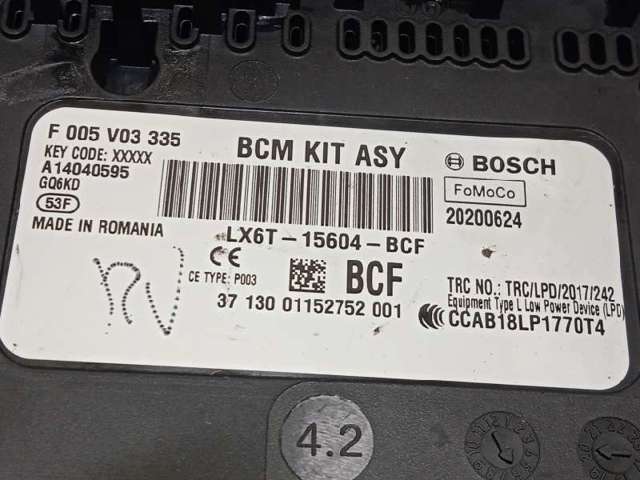 Unidade de conforto Ford Kuga III DFK ao melhor preço