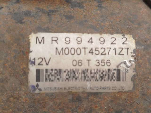 Motor de arranco M000T45271ZT MITSUBISHI