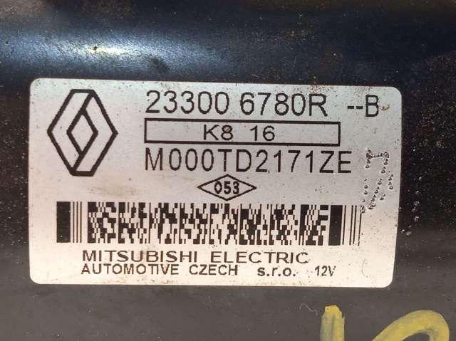Motor de arranco M000TD2171ZE RENAULT