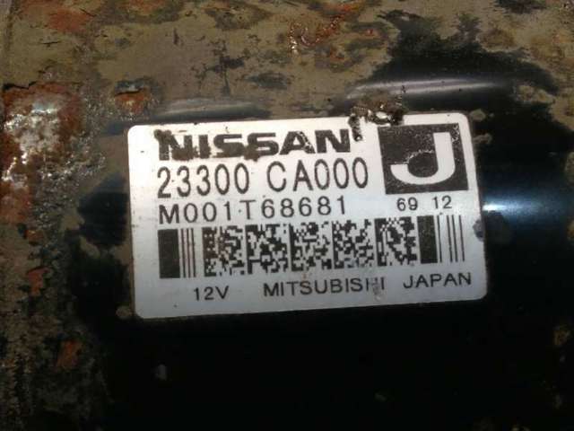 Motor de arranco M001T68681 NISSAN
