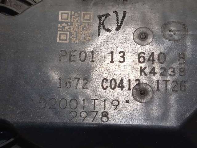 Válvula de borboleta montada PE0113640B MAZDA