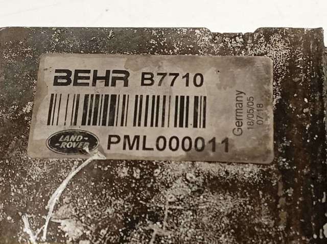 Radiador de intercooler PML000011 LAND ROVER
