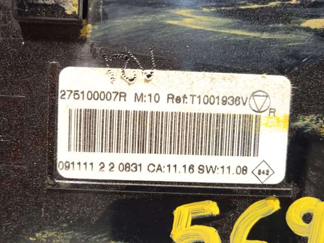 Unidade de controlo dos modos de aquecimento/condicionamento T1001936V RENAULT