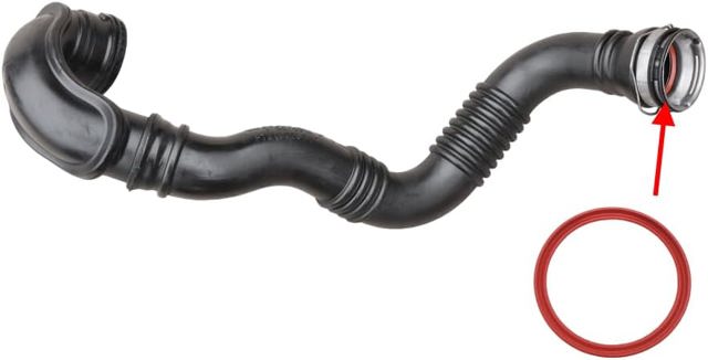 Mangueira (cano derivado) de intercooler 13265281 GM