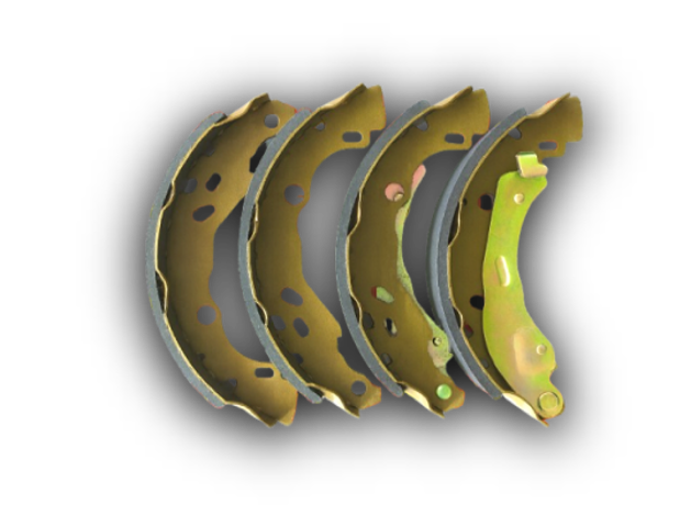 Sapatas do freio traseiras de tambor HQ6001551409 HQ