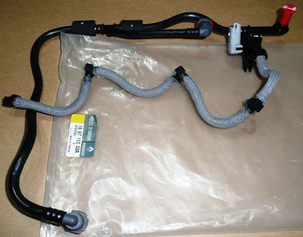 Tubo de combustível, inverso desde os injetores 166719232R RENAULT