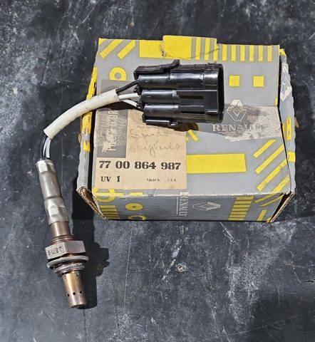 Sonda lambda, sensor de oxigênio até o catalisador 7700864987 RENAULT