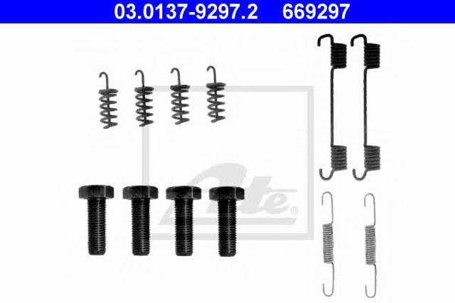 Kit de reparação do freio de estacionamento 03013792972 ATE