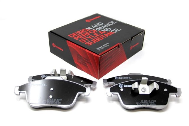 Sapatas do freio dianteiras de disco 07D43568 BREMBO