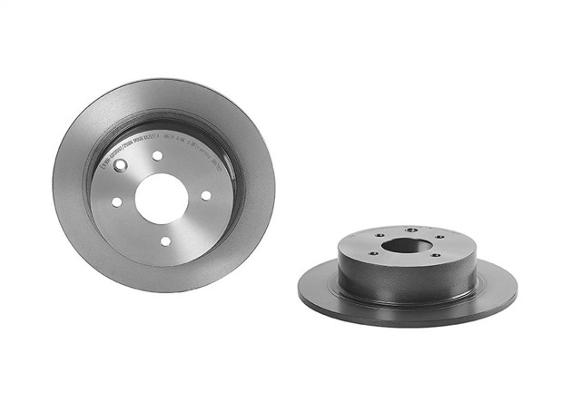 Disco do freio traseiro 08A71521 BREMBO