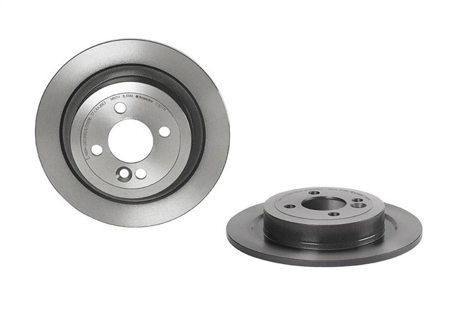 Disco do freio traseiro 08C30711 BREMBO