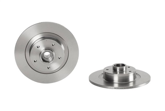 Disco do freio traseiro 08C74237 BREMBO