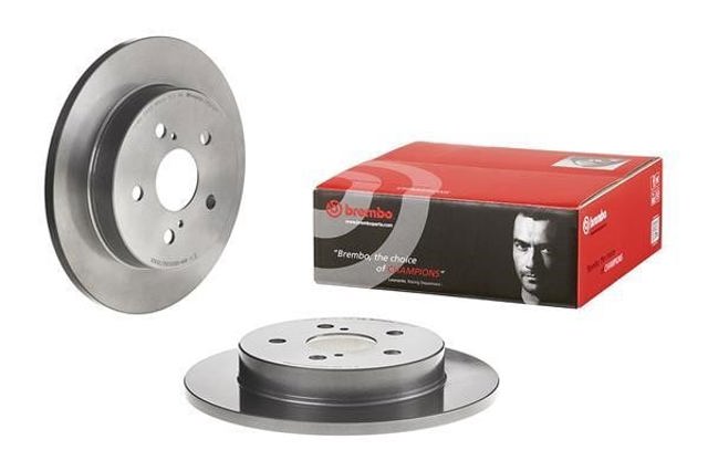 Disco do freio traseiro 08D41811 BREMBO