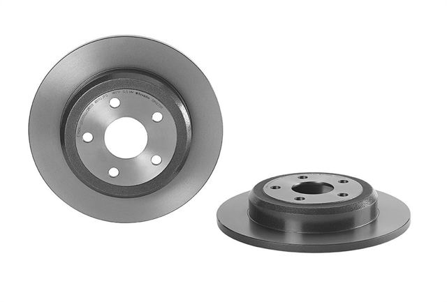 Disco do freio traseiro 08N23311 BREMBO