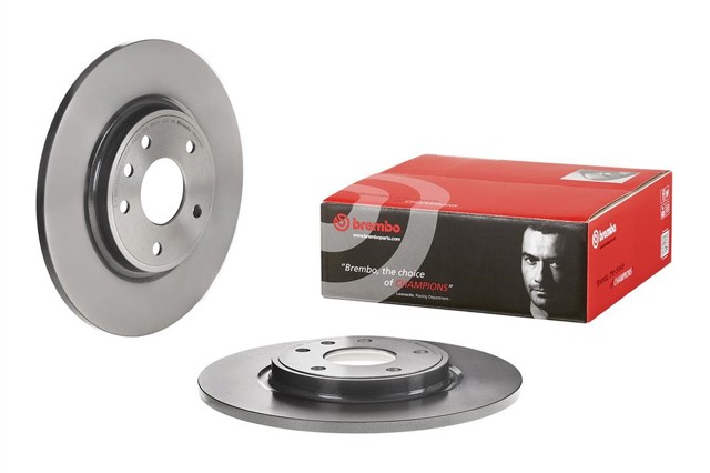 Disco do freio traseiro 08N24921 BREMBO