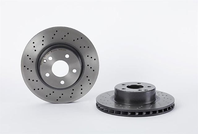Disco do freio dianteiro 09812711 BREMBO